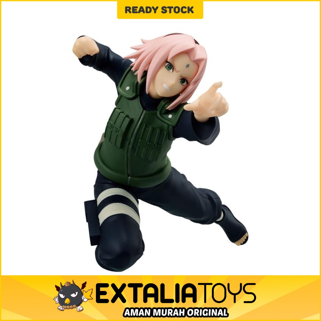 BANPRESTO VIBRATION STARS FIGURE SAKURA HARUNO - NARUTO SHIPPUDEN BANPRESTO VIBRATION STARS FIGURE SAKURA HARUNO - NARUTO SHIPPUDEN